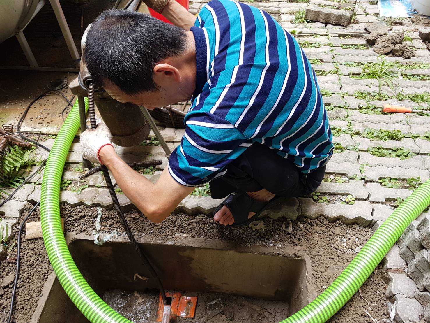 通化糞池管路